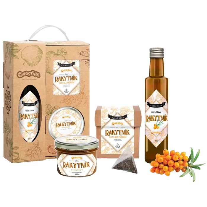 Ovocňák Dárková rakytníková sada s džemem